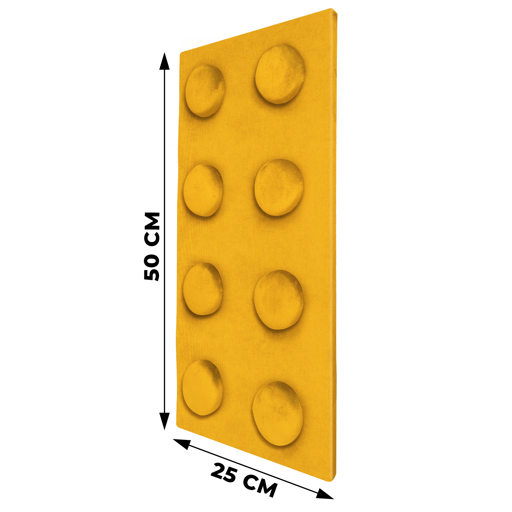 Wymiary panelu tapicerowanego