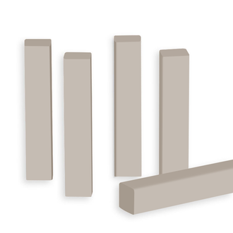 Narożnik do listwy przypodłogowej - Kaszmir - Wysokość 8,5 cm