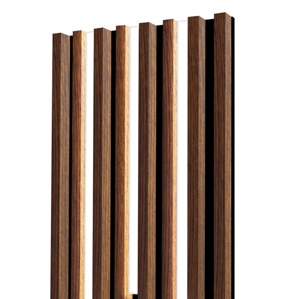 Lamele na płycie - lampy liniowe - 48,4 cm - Orzech Capri