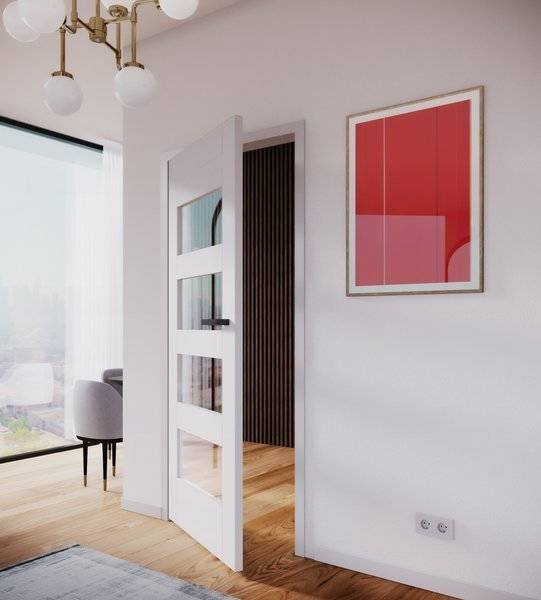 Bezprzylgowe Skrzydło Drzwiowe LIFE