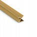 Profil aluminiowy - mocowanie paneli WPC o gr. 8 mm - narożnik zewnętrzny - 8401 - złoty brąz