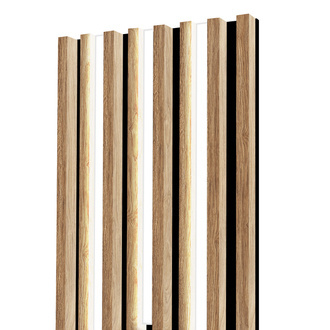 Lamele na płycie - lampy liniowe - 48,4 cm - Dąb Naturalny Fornitury