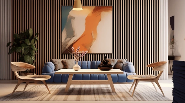 Lamele na filcu - 29x40 mm - 7 sztuk - 45 cm - Dąb Naturalny Lancelot