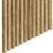 Dąb Naturalny Lancelot - Lamele Premium 3D Slim S - 20x20 mm  - Panele meblowe ścienne trójwymiarowe
