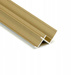 Profil aluminiowy - mocowanie paneli WPC o gr. 8 mm - narożnik wewnętrzny - 8402 - złoty brąz