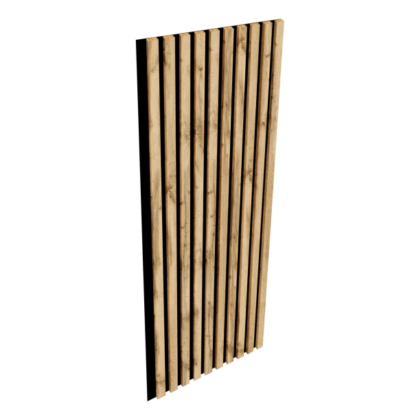 Lamele na płycie - 12x28 mm - 10 sztuk - moduł łączący - 46 cm - 8 kolorów - Dąb Naturalny Wotan