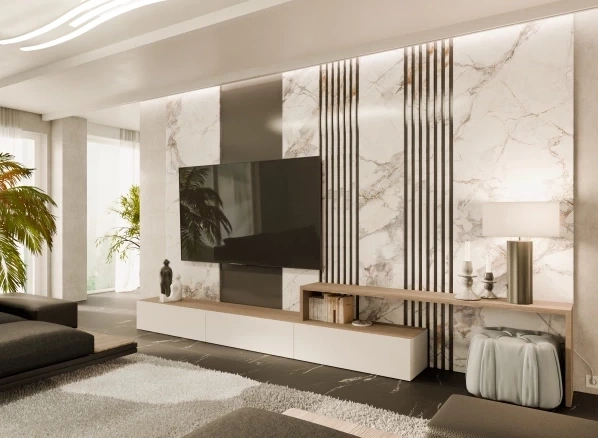 Ścianka RTV z WPC - SLIM 260