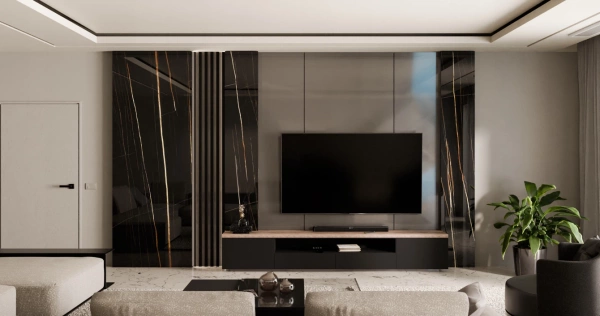 Ścianka RTV z WPC - VISTA