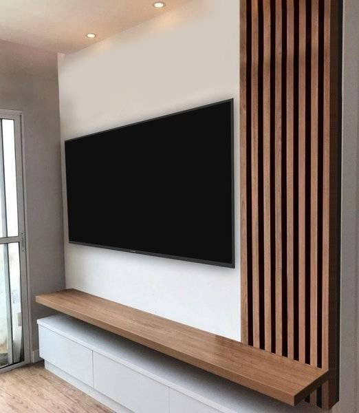 Czarny - Lamele na płycie - 15 sztuk - moduł łączący - 97,5 cm