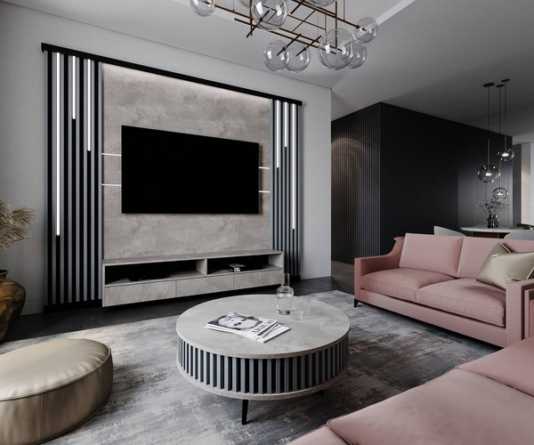 Lamele na płycie - 3 sztuki - moduł podstawowy - 13,5 cm - Szary