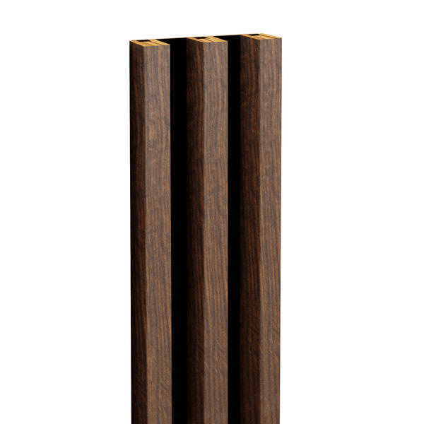 Lamele na płycie - 3 sztuki - moduł podstawowy - Orzech Capri