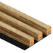 Lamele na płycie - 3 sztuki - moduł łączący - 17 cm - 18 kolorów - Dąb Naturalny Lancelot