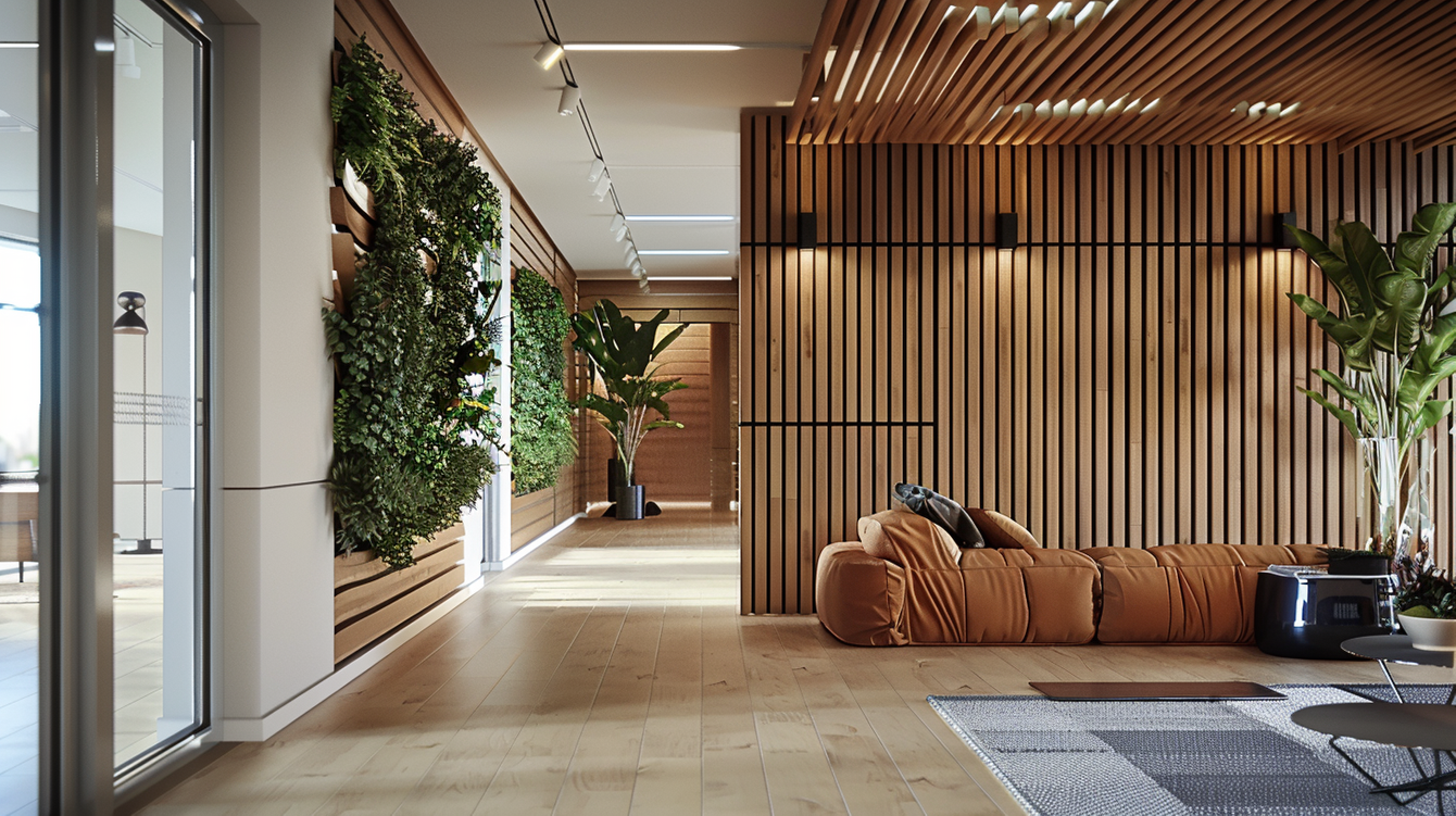 Lamele na filcu - 20x20 mm - 24,6 cm - 8 kolorów - Dąb Craft Złoty