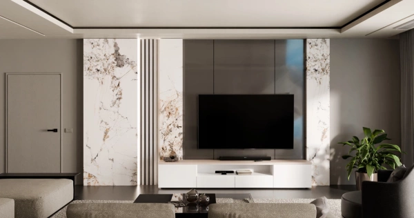 Ścianka RTV z WPC - VISTA