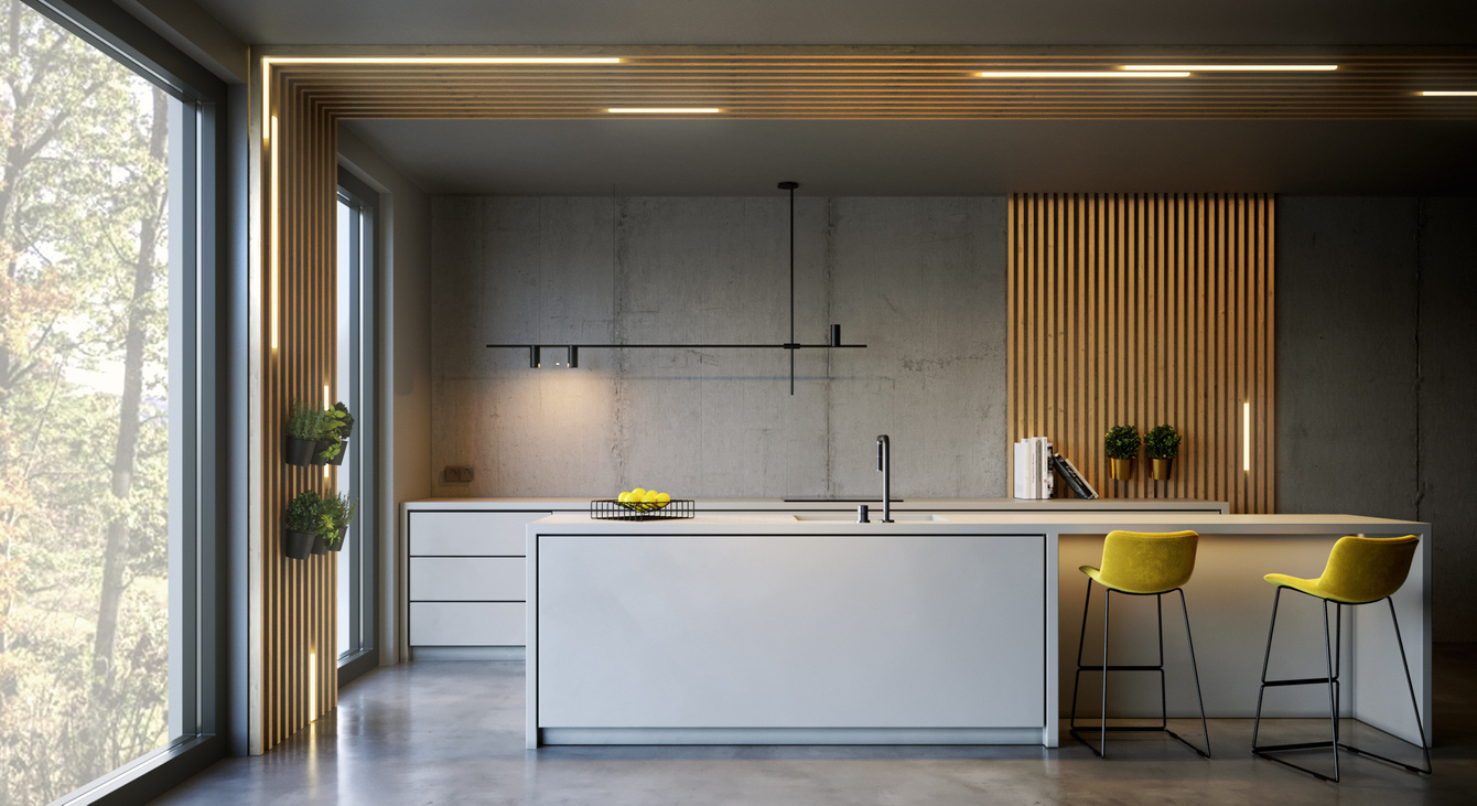 Dąb Naturalny Wotan - Lamele na płycie - 7 sztuk - moduł łączący - 45,5 cm - 18 kolorów