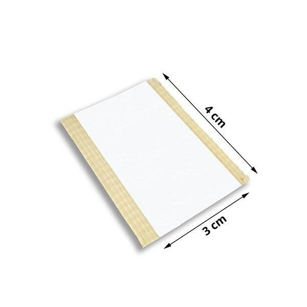 Zakończenie z okleiny do lamela - Biel Capri