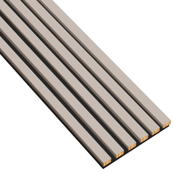 Lamele na płycie - 12x28 mm - 6 sztuk - moduł podstawowy - 25,3 cm - Kaszmir