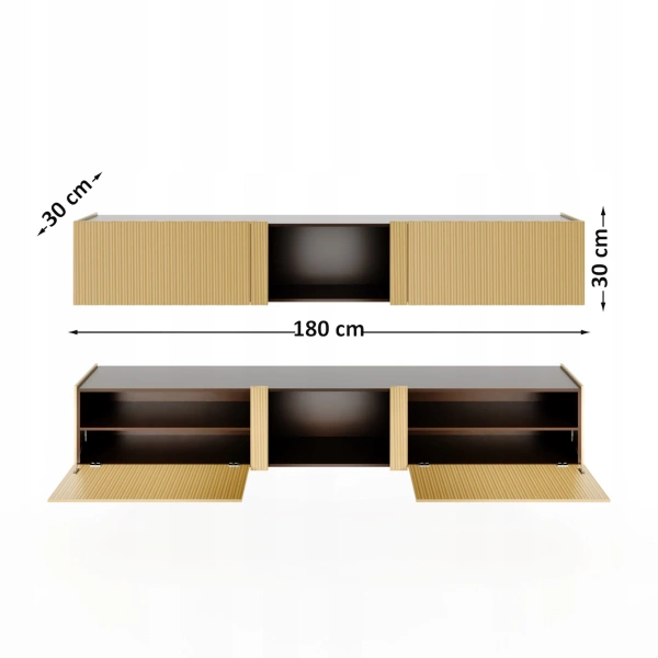 Ścianka RTV z WPC - LIFE