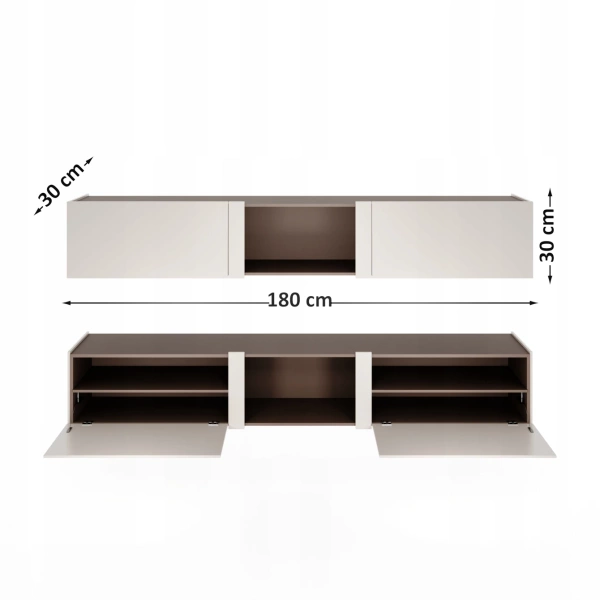 Ścianka RTV z WPC - LIFE