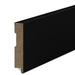 Listwa Przypodłogowa MDF Gładka - CZARNA - grubość: 12 mm
