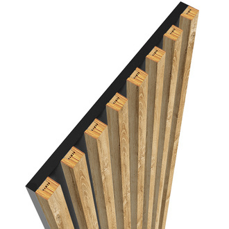 Dąb Naturalny Lancelot - Lamele na płycie - 8 sztuk - moduł podstawowy - 48,4 cm