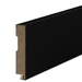 Listwa Przypodłogowa MDF Gładka - CZARNA - grubość: 12 mm
