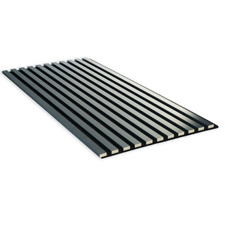 Lamele na filcu - 12x28 mm - 10 sztuk - moduł łączący - 46 cm - 10 kolorów - Antracyt