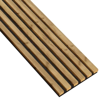 Lamele na filcu - 12x28 mm - 6 sztuk - moduł podstawowy - 25,3 cm - Dąb Craft Złoty