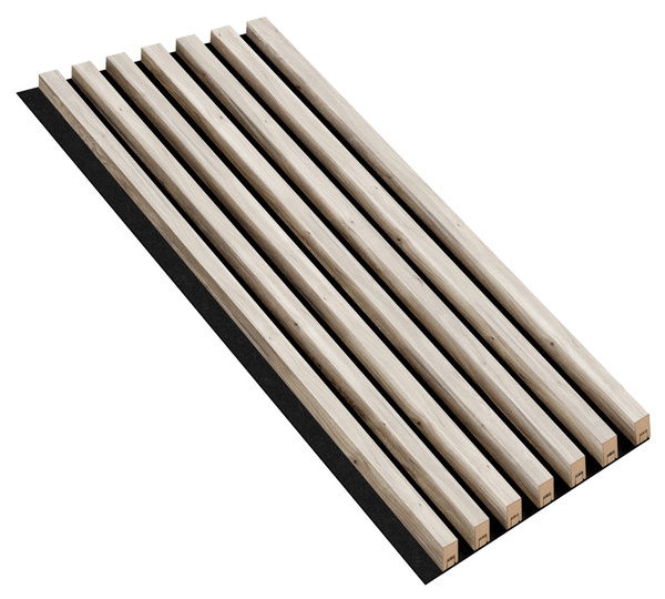 Lamele na filcu - 29x40 mm - 7 sztuk - 45 cm - 12 kolorów - Dąb Jasny