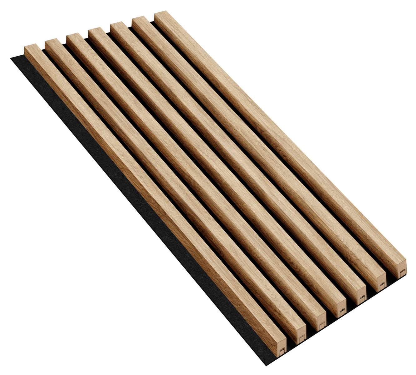 Lamele na filcu - 29x40 mm - 7 sztuk - 45 cm - 12 kolorów - Dąb Naturalny Fornitury