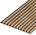 Lamele na filcu - 20x20 mm - 11 sztuk - 45,3 cm - Dąb Naturalny Fornitury