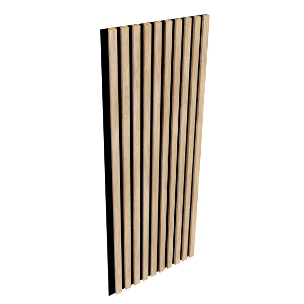 Lamele na płycie - 12x28 mm - 8 sztuk - moduł łączący - 46 cm - 10 kolorów - Dąb Naturalny Fornitury