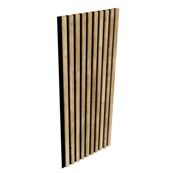 Lamele na płycie - 12x28 mm - 10 sztuk - moduł łączący - 46 cm - 8 kolorów - Dąb Lancelot