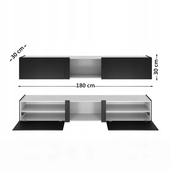 Ścianka RTV z WPC - LIFE