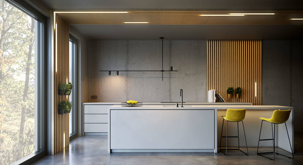 Lamele na płycie - karnisz z oświetleniem LED - 100,4 cm - Dąb Naturalny Lancelot