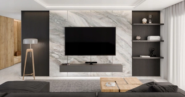 Ścianka RTV z WPC - SLIM 230