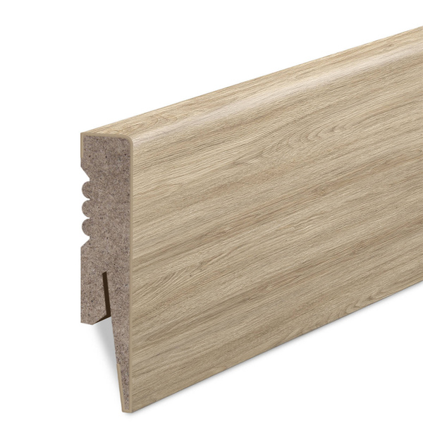 Listwa Przypodłogowa MDF Gładka - DĄB NATURALNY FORNITURY