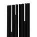 Lamele na płycie - lampy liniowe - 100,4 cm - Czarny