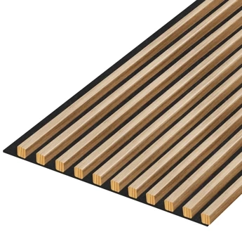 Lamele na filcu - 20x20 mm - 11 sztuk - 45,3 cm - Dąb Naturalny Fornitury