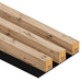 Lamele na płycie - 3 sztuki - moduł łączący - 17 cm - Dąb Artisan
