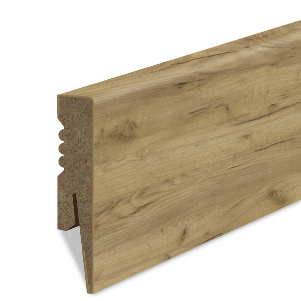 Listwa Przypodłogowa MDF Gładka - DĄB CRAFT ZŁOTY