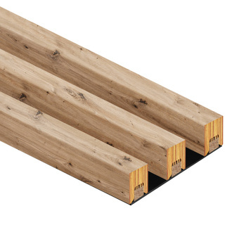 Lamele na płycie - 3 sztuki - moduł podstawowy - 13,5 cm - Dąb Artisan