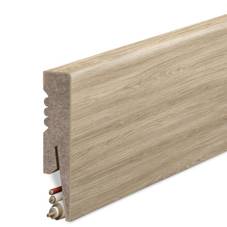 Listwa Przypodłogowa MDF Gładka - DĄB NATURALNY FORNITURY