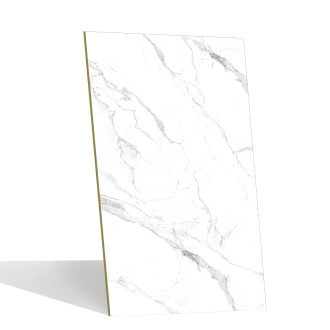 Panel ścienny z wzorem HD - 2800x1100 mm - Calacatta - 9011 - grubość: 5 mm